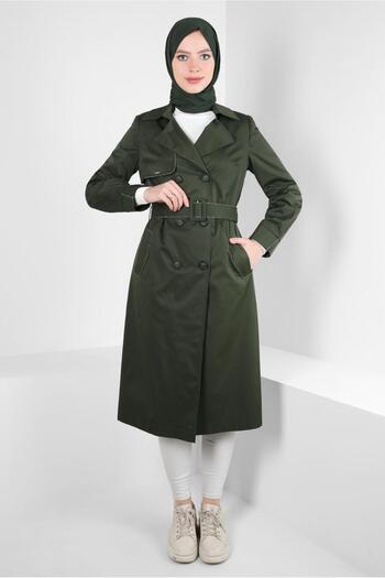 Alvina BELTED TRENCH COAT 10808