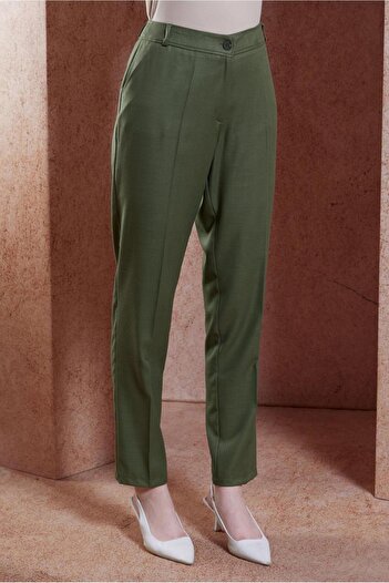 Alvina High Waist Trousers - 70746 Model