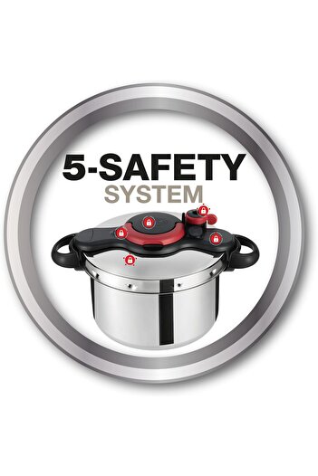 TEFAL Clipso Minut Easy Pressure Cooker (6 L)