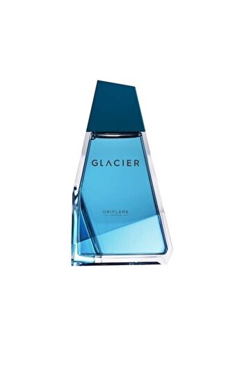 Oriflame Glacier El Set (perfume 100, roll-on 50) + Badge