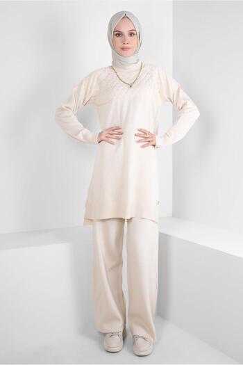 Alvina TROUSERS Knitwear Suit 44087