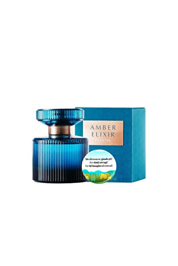 Oriflame SET Parfum Amber Elixir Crystal + INSIGNA