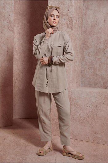 Alvina BELI DRAWED PANT SUIT 44425