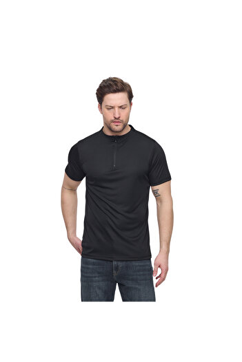 Adams Neo Flex Training Zippered Judge Collar Short Sleeve T-Shirt