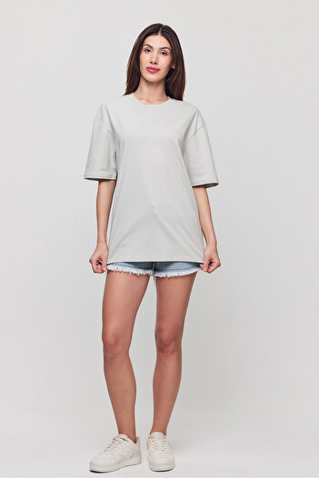 ZACHARIUZ Μπλουζάκι με κοντό μανίκι Oversize