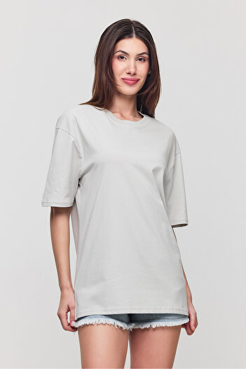 ZACHARIUZ Μπλουζάκι με κοντό μανίκι Oversize