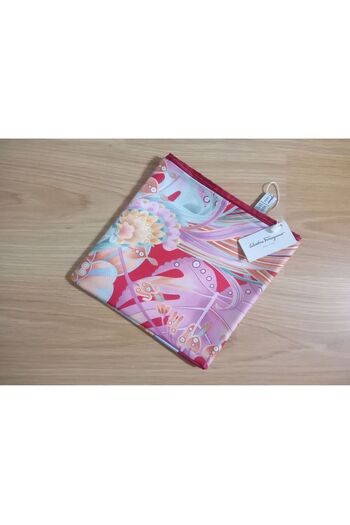 Bosphorus Italian Brand Silk Scarf, Foulard, Shawl 86X88Cm