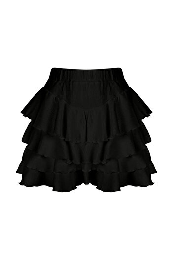 La Sarta Mykonos Black Skirt