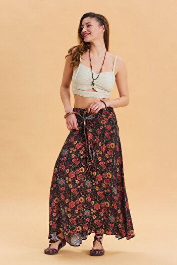 Los banditos Casual Asymmetrical Skirt