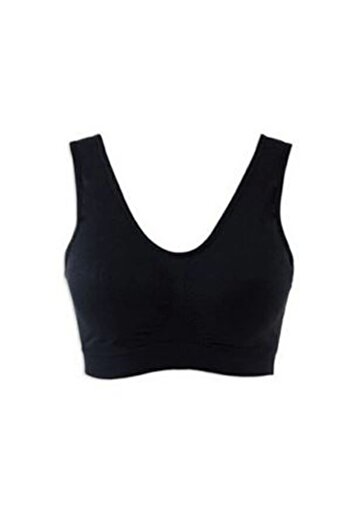 Sistina Black Seamless Women's Padded Bra Corset - 704 - Size S Hnzrn