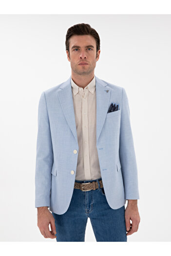 Cacharel Açık Mavi Slim Fit Spor Ceket 50306795-VR003