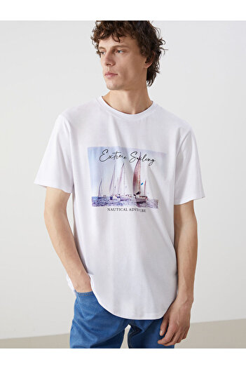 LC Waikiki Crew Neck Printed Men's T-Shirt