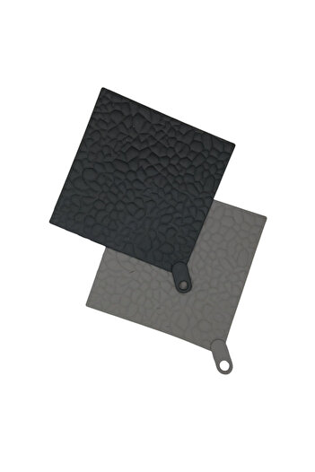 CKM silikon Silicone Square Trivet Fireproof Non-Stick