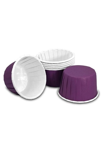 KENT Can Enter the Oven Muffin/Cupcake Mold Airfryer Compatible Matte Purple 50's