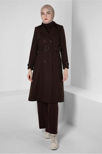 Alvina BELTED TRENCH COAT 10814
