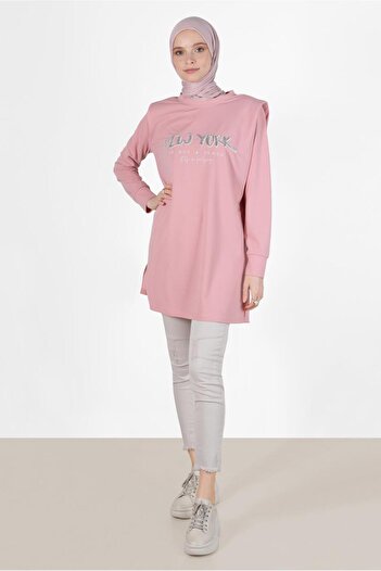 Alvina Padded Printed Tracksuit Tunic - 42776