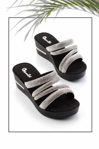 Bambi Lame Γυναικείες Παντόφλες Κ 04496720287