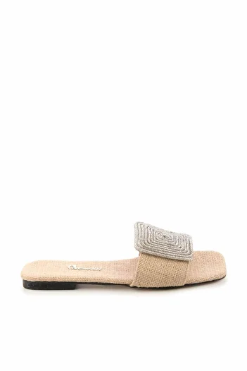 Bambi Beige Women's Slippers K04666012228