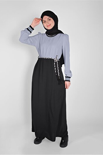 Alvina Elastic Dress with Waist Laces 41475