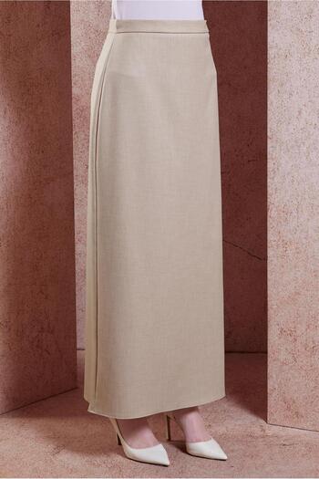 Alvina 60550 Model Hidden Slit Skirt