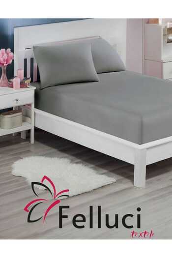 Felluci textile 100% Cotton Single and Double Combed Combed Elastic Bed Sheet