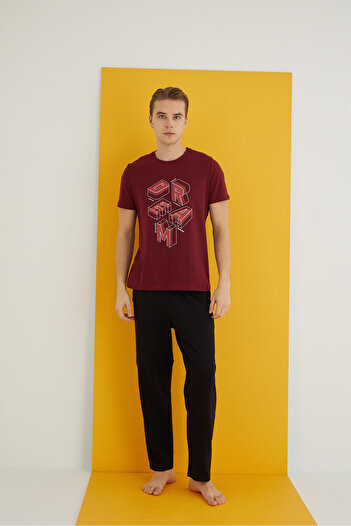 ELİTOL Combed Men's Pajama Suit