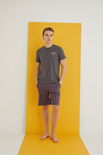 ELİTOL Combed Men's Shorts Set