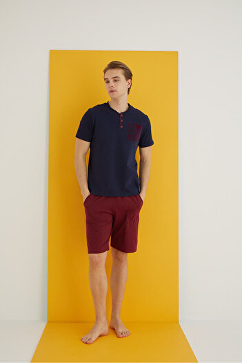 ELİTOL Combed Men's Shorts Set