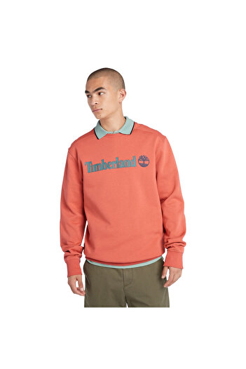 Timberland Kennebec River Logo Linear Crew Neck Sweatshirt