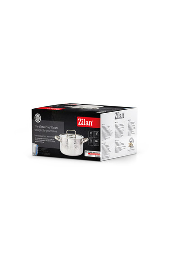 Zilan Zilan ZLN1313 stainless steel saucepan, 2.5L, Diameter 20 cm, Gas, induction, electric dishwasher compatible