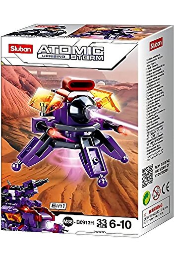 Sluban ATOMIC STORM(Uprising)-Golden Moster 33p (M38-B0913H (6004683)
