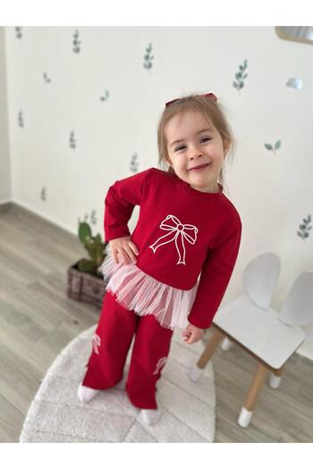 gül garden Girl's Tracksuit Set
