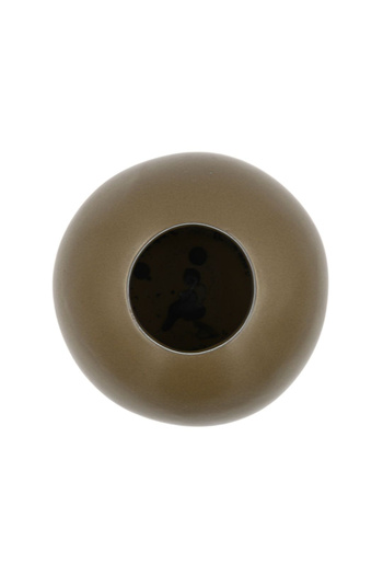 BM GİFT DESİGN Decorative khaki porcelain vase 10x17.5cm