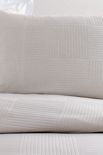 Yataş Beige Lukka Double Bed Cover Set