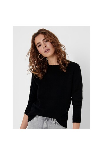 ONLY Crew Neck Black Women's Sweater15170427