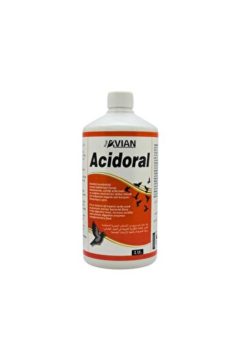Royal İlaç Acidoral 1 Lt. Güvercin Ve Kafes Kuşlarında Destekleyici