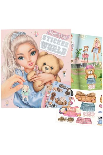 Top Model Team Teddy Sticker - World Book