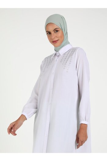 Por La Cara White Tunic - Por La Cara Design