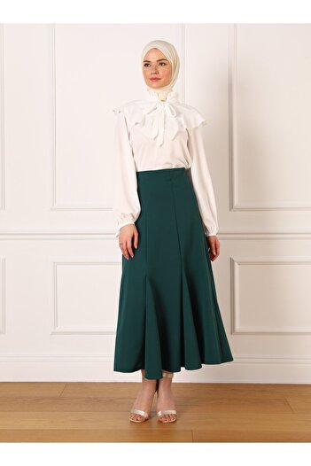 Refka Emerald Cut Tale Melass Skirt