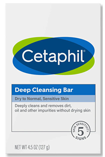 Cetaphil CETAPHIL-DEEP CLEANSING BAR 1pk 4.5oz