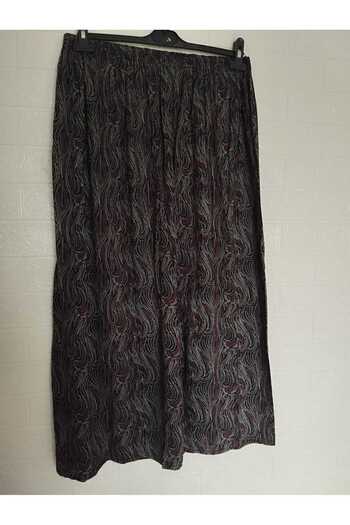 anne moda ankara Size 44-48 Viscose Mother Skirt