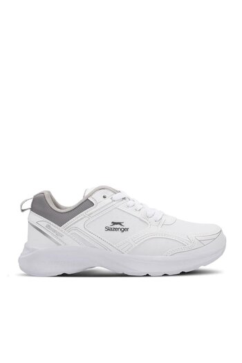 Slazenger Gala Gima Sneaker Kadın Erkek Unisex Spor Ayakkabı Beyaz / Gümüş
