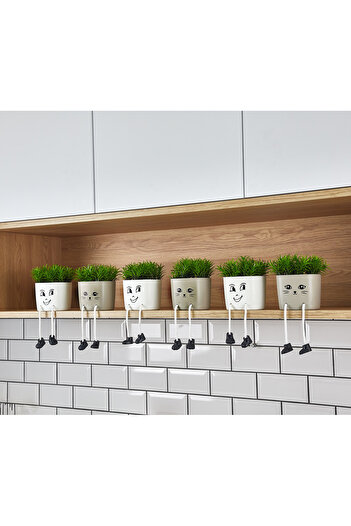Ayshe Home Concept Dekoratif Sallanan Ayaklı Yapay Çiçek - Masa / Ev / Ofis Dekoru