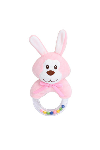 Generic Monkey Shaped Plush Rattle 01