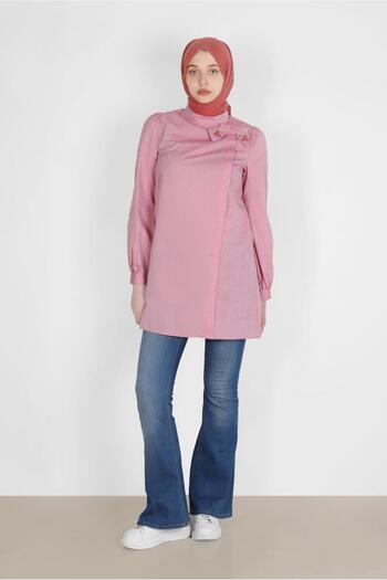 Alvina Bow Embroidery Detailed Tunic 42780