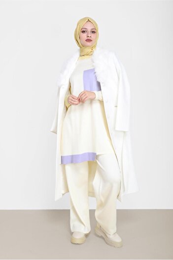 Alvina Knitwear Trousers Set 42031 - Three Color Set of Two