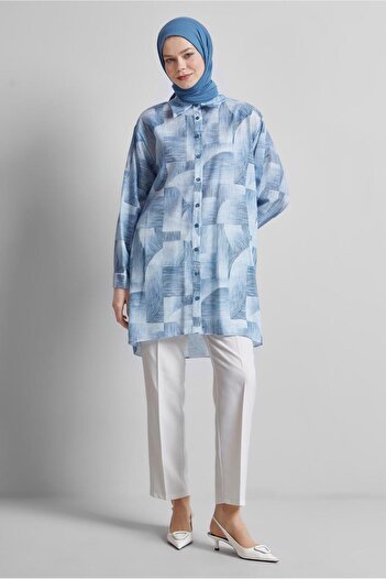 Alvina Patterned Tunic Model No: 45405