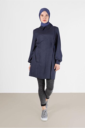 Alvina CLASSIC COLLAR TUNIC WITH BINDING DETAIL 42377