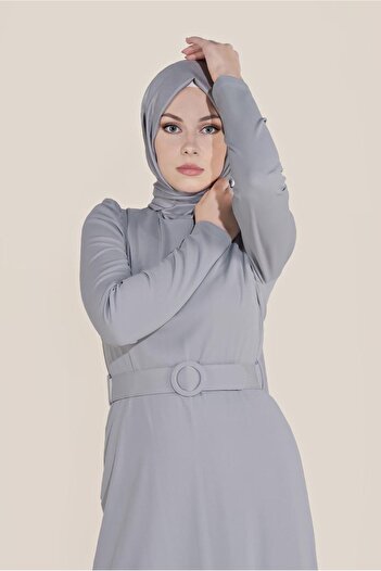 Alvina Watermelon Sleeve Belt Dress 40760