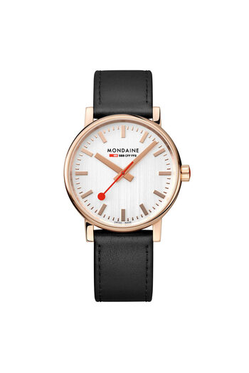 MONDAINE Ανδρικό ρολόι Mondaine MSE.40112.LB, Quartz, 40mm, 3ATM